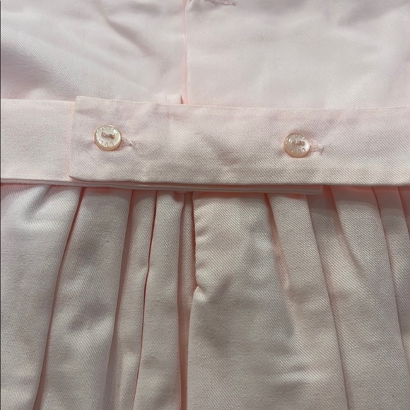 Pink Smocked Girls Dress - Picture 3 of 3